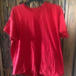 NWOT Fruit of the Loom Platinum T-shirt